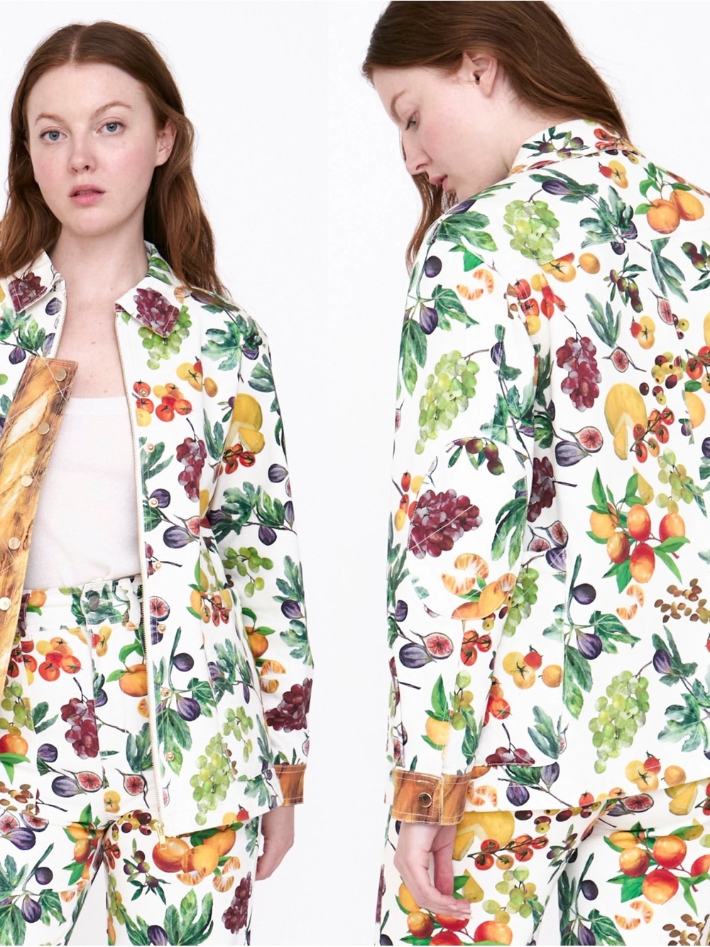 Rachel Antonoff Lizzie Marie The Baguettes Denim Jacket Small